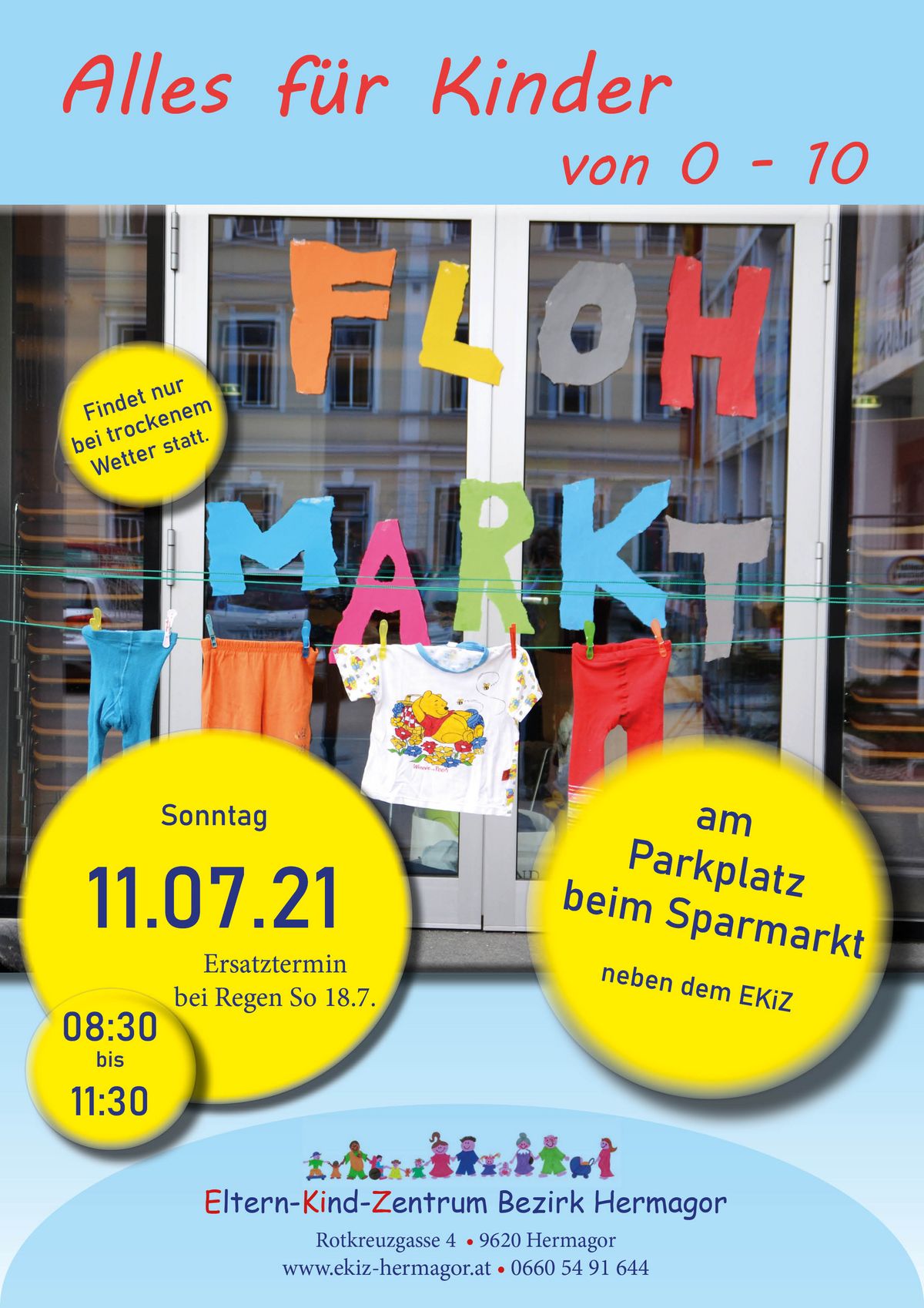 Flohmarkt „Alles für Kinder von 0 – 10“